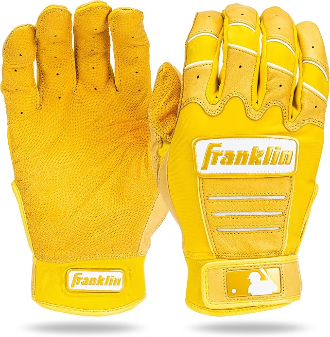 Franklin Sports MLB Baseball Batting Gloves - CFX Pro Adult + Youth - Baseball + Softball - Multiple Sizes + Colors