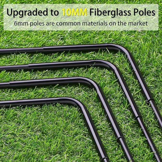 Soccer Goal 5' x 3.1' Portable Soccer Net with Carry Bag for Backyard Games and Training for Kids and Youth Soccer Practice, 1 Pack