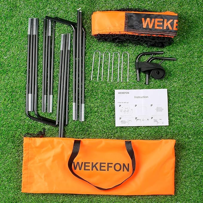 Soccer Goal 5' x 3.1' Portable Soccer Net with Carry Bag for Backyard Games and Training for Kids and Youth Soccer Practice, 1 Pack