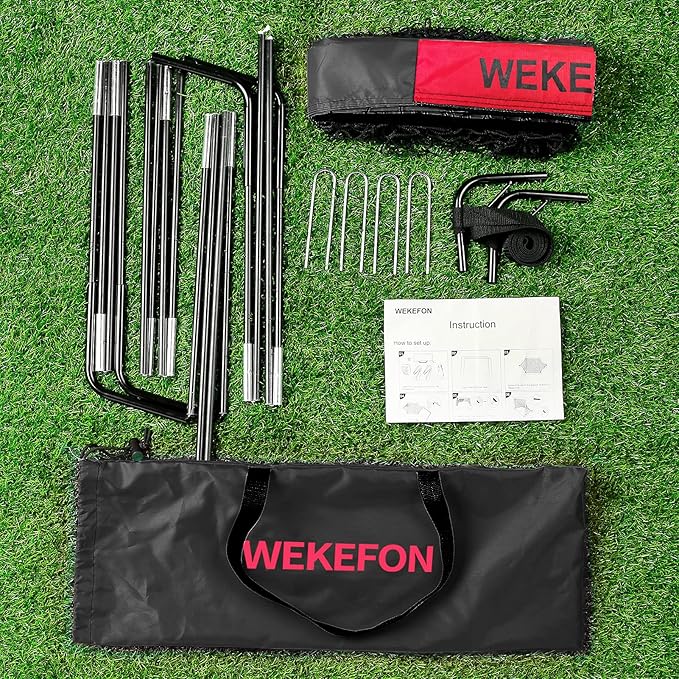 Soccer Goal 5' x 3.1' Portable Soccer Net with Carry Bag for Backyard Games and Training for Kids and Youth Soccer Practice, 1 Pack