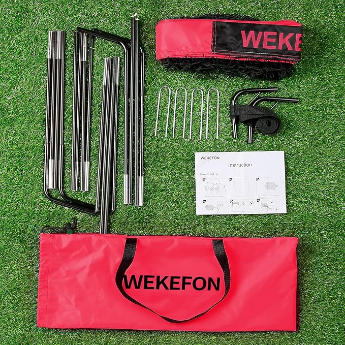 Soccer Goal 5' x 3.1' Portable Soccer Net with Carry Bag for Backyard Games and Training for Kids and Youth Soccer Practice, 1 Pack