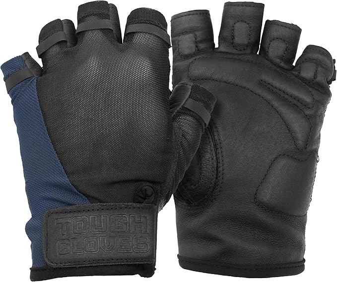 Superset Leather Workout Gloves for Weight-Lifting (Padded) Perfect for Gym Training (Breathable) Black /Size : 11 Mens XL