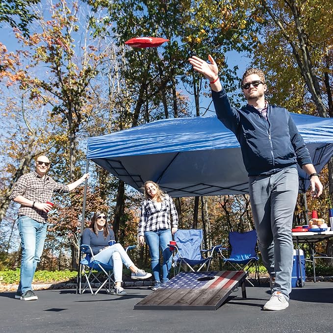 College Team Cornhole Boards, 2x4 Bag Toss Game Set, Officially Licensed Cornhole Game, Perfect for Tailgates