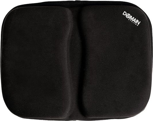 Bike Seat Cushion for Recumbent Bike - Pad Gel Exercise Bike Seat Cover for Recumbent Bike Seat, Stationary Spin Bicycle Seat, Women and Men, 39.37 x 29.21 cm