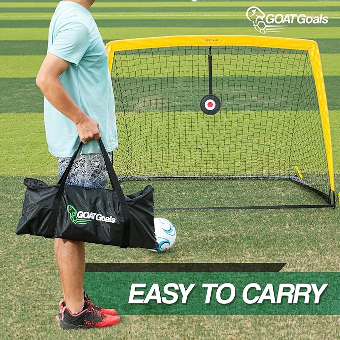 Premium Backyard Soccer Goal Set – Includes Portable Pop-Up Goals, Heavy-Duty Nets, Training Balls, and Full Equipment for Kids and Toddlers – Ideal for Outdoor Play & Skill Development
