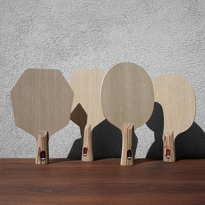 STIGA Pure Table Tennis Wood - Professional Offensive Table Tennis Wood Blade - 7 Layers of Pure Wood for Maximum Control, Precision and Power - Made in Sweden