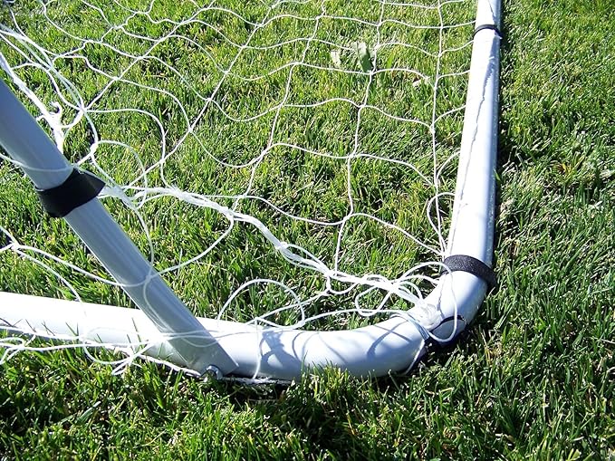 Pass 18 x 7 Ft. Official Youth Size. Heavy Duty Steel Soccer Goal w/Two Nets. Regulation Youth, League Size Goals. Professional Practice Training Aid. 18 x 7. 18x7 Foot.(2Nets), White