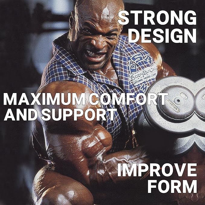 Schiek Ronnie Coleman Signature Series Lifting Gloves - Weight Lifting Grip Gloves Size : Small
