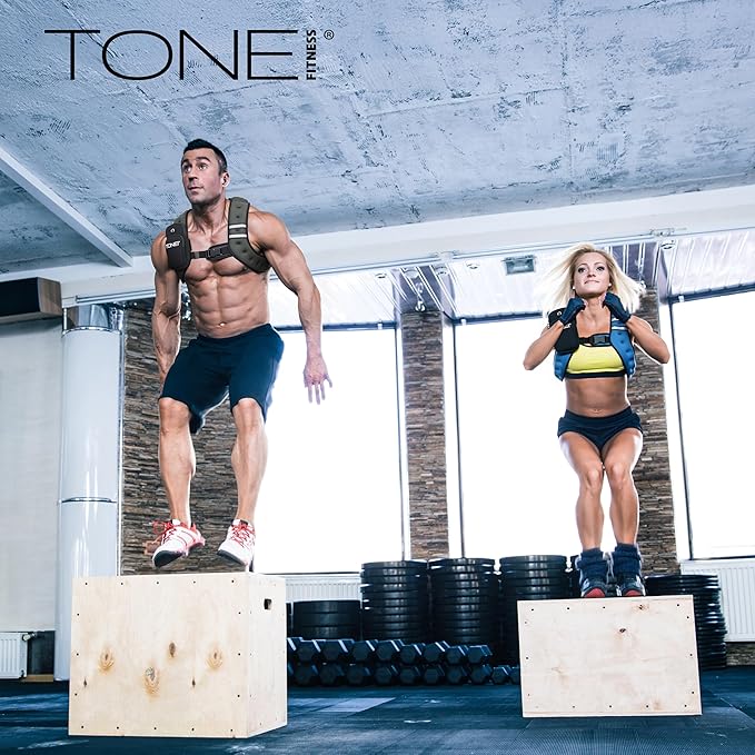 Tone Fitness Weighted Vest | 8lb or 12lb | Multiple Options