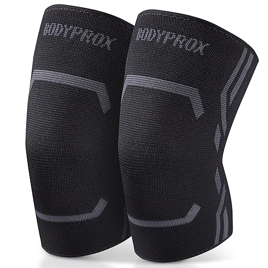 Knee Compression Sleeve for Men and Women (2 Pack), Knee Support Brace for Running and Work out (Small)