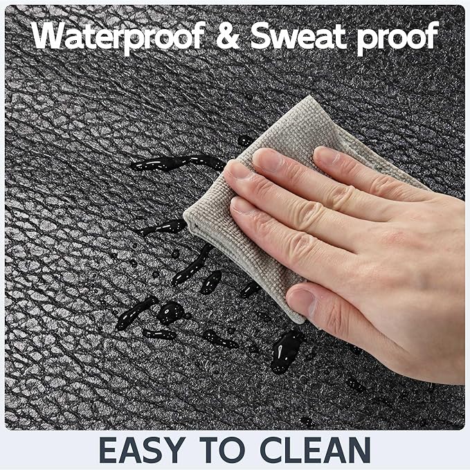 Treadmill Mat, Bike Trainer Mat for Stationary Spin Bike, 96" x 36" Non Slip Exercise Equipment Mat for Bike, Treadmill, Elliptical, Yoga - Workout Floor Protector for Carpet Or Hardwood