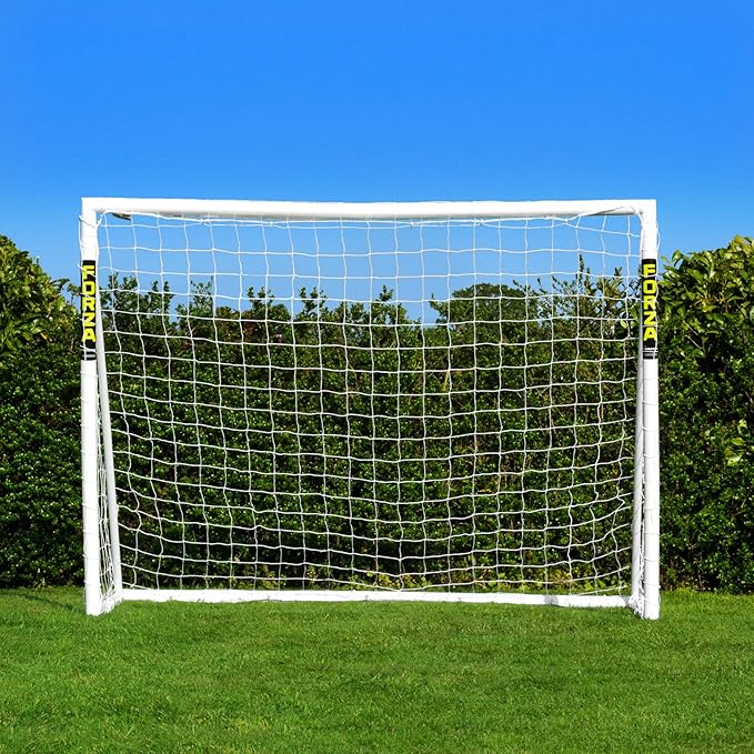 Forza Backyard Soccer Goals [9 Sizes] | Ultra-Durable uPVC Weatherproof Kids Soccer Goals | Quick Assembly – Every Goal Counts!