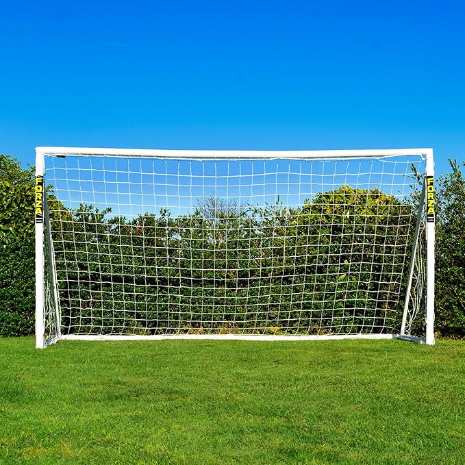 Forza Backyard Soccer Goals [9 Sizes] | Ultra-Durable uPVC Weatherproof Kids Soccer Goals | Quick Assembly – Every Goal Counts!