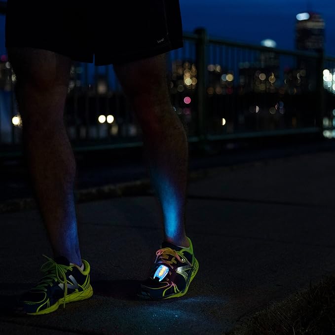 LED Safety Light 2 Pack - Nighttime Visibility for Runners, Cyclists, Walkers, Joggers, Kids, Dogs, Relays & More - Clip to Clothes Strap to Wrist, Ankle, Bike, Collar, or Just About Anywhere!